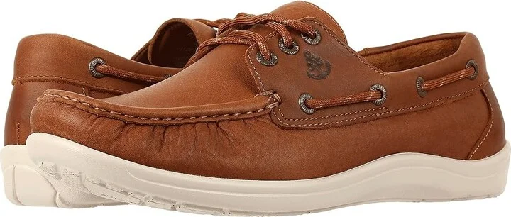 SAS Decksider Lace Up Comfort Boat Shoe Men's Shoes Old Sand : 10 N - Narrow (C), Leather
