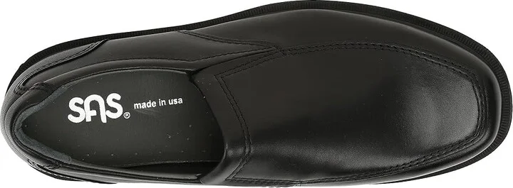 SAS Diplomat Slip On Comfort Loafer Men's Shoes Black : 10 N - Narrow (C), Leather - Image 3