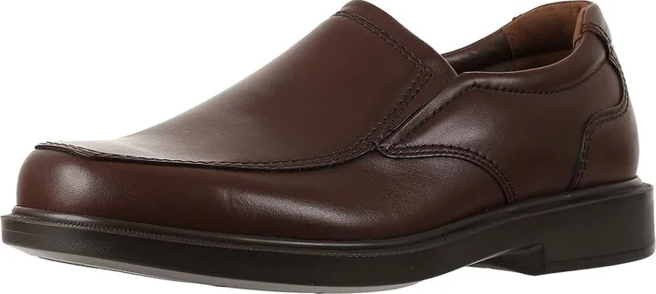 SAS Diplomat Slip On Comfort Loafer Men's Shoes Brown : 10.5 N - Narrow (C), Leather - Image 2