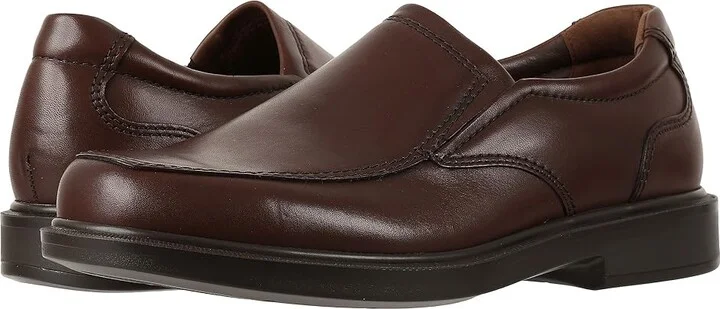 SAS Diplomat Slip On Comfort Loafer Men's Shoes Brown : 10.5 N - Narrow (C), Leather