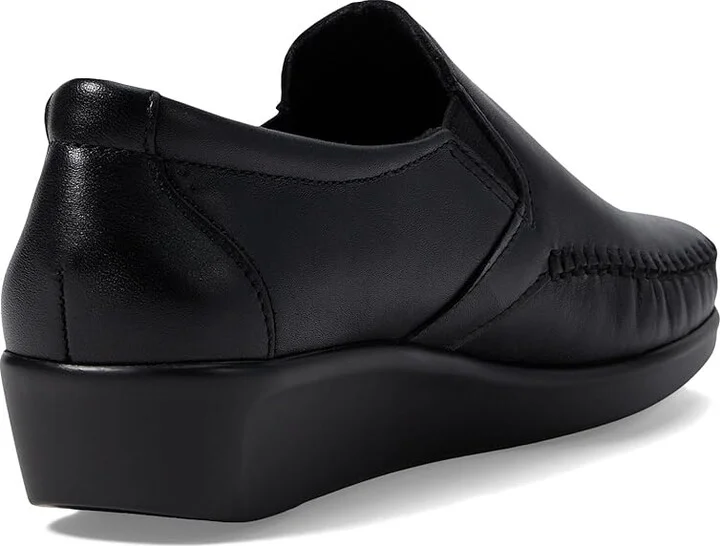 SAS Dream Comfort Loafer Women's Shoes Black : 7.5 S - Slim (AAA), Leather - Image 4