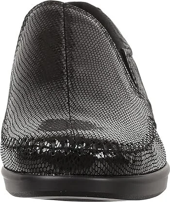 SAS Dream Comfort Loafer Women's Shoes Black Snake : 9 N - Narrow (AA), Leather - Image 6