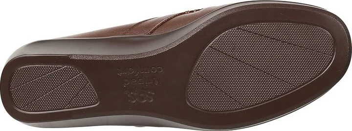 SAS Dream Comfort Loafer Women's Shoes Brown : 7.5 S - Slim (AAA), Leather - Image 4