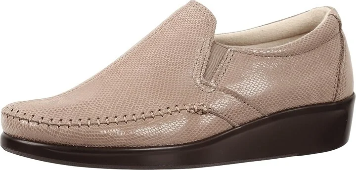 SAS Dream Comfort Loafer Women's Shoes Mushroom Snake : 5.5 W - Wide (C), Leather - Image 2