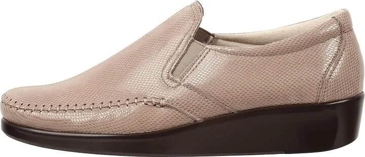 SAS Dream Comfort Loafer Women's Shoes Mushroom Snake : 5.5 W - Wide (C), Leather - Image 7
