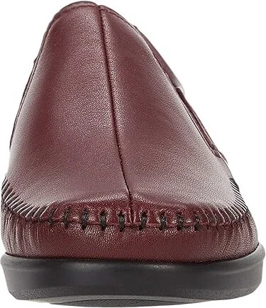 SAS Dream Comfort Loafer Women's Shoes Wine : 7 N - Narrow (AA), Leather - Image 5