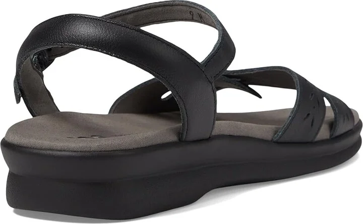 SAS Duo Adjustable Comfort Sandal Women's Shoes Black : 6 S - Slim (AAA), Leather - Image 5