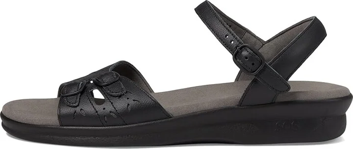 SAS Duo Adjustable Comfort Sandal Women's Shoes Black : 6 S - Slim (AAA), Leather - Image 7