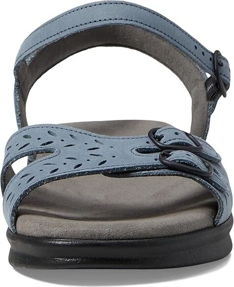 SAS Duo Adjustable Comfort Sandal Women's Shoes Denim : 7 N - Narrow (AA), Leather - Image 3
