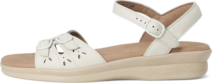 SAS Duo Adjustable Comfort Sandal Women's Shoes Halo : 6 S - Slim (AAA), Leather - Image 6