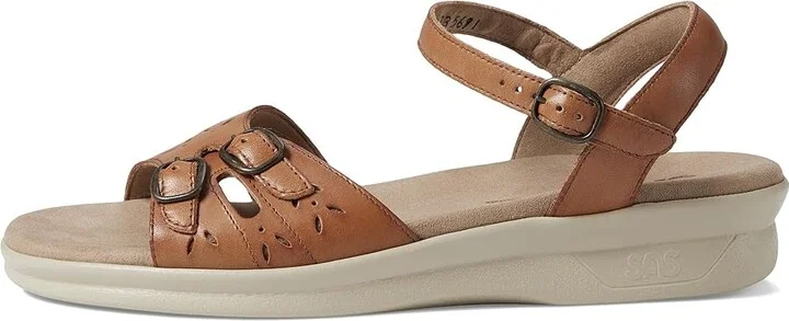 SAS Duo Adjustable Comfort Sandal Women's Shoes Hazel : 6 S - Slim (AAA), Leather - Image 6