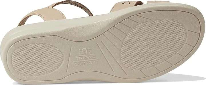 SAS Duo Adjustable Comfort Sandal Women's Shoes Warm Stone : 6 S - Slim (AAA), Leather - Image 3