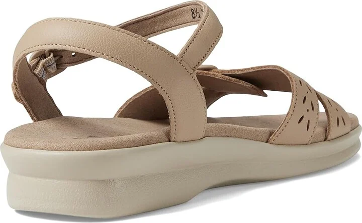 SAS Duo Adjustable Comfort Sandal Women's Shoes Warm Stone : 6 S - Slim (AAA), Leather - Image 4