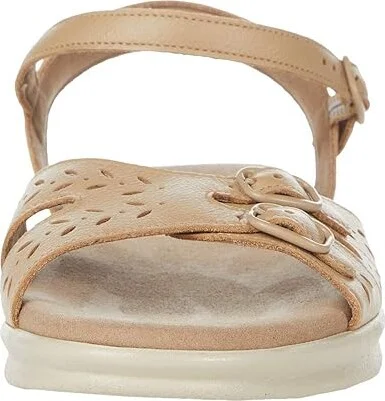 SAS Duo Adjustable Comfort Sandal Women's Shoes Warm Stone : 6 S - Slim (AAA), Leather - Image 5