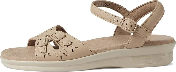 SAS Duo Adjustable Comfort Sandal Women's Shoes Warm Stone : 6 S - Slim (AAA), Leather - Image 6