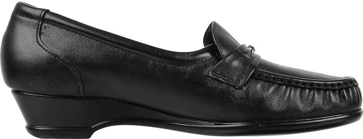 SAS Easier Slip On Loafer Women's Shoes Black : 6 S - Slim (AAA), Leather - Image 8