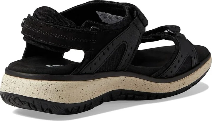 SAS Embark Adjustable Comfort Sport Sandal Women's Sandals Black Ash : 9 N - Narrow (AA), Leather - Image 4