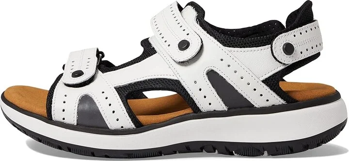 SAS Embark Adjustable Comfort Sport Sandal Women's Sandals Domino : 7 N - Narrow (AA), Leather - Image 5
