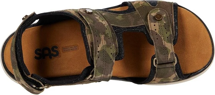 SAS Embark Adjustable Comfort Sport Sandal Women's Sandals Incognito : 12 N - Narrow (AA), Leather - Image 2