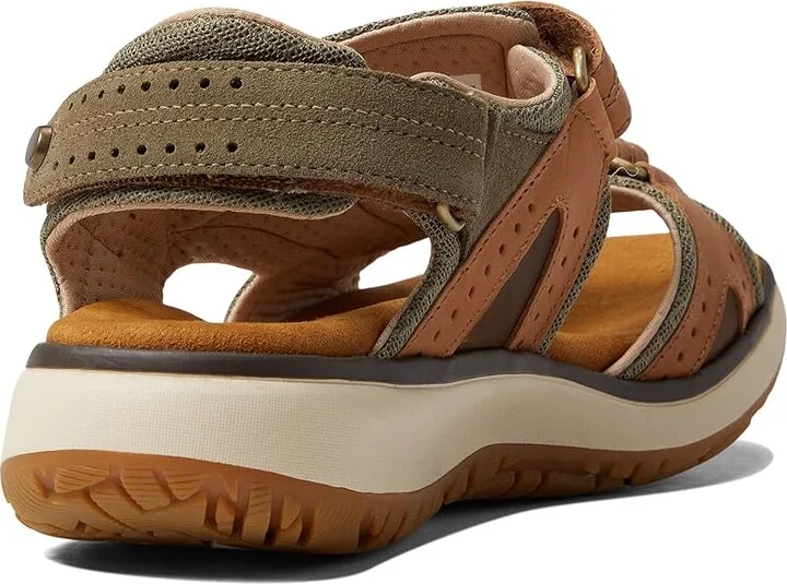 SAS Embark Adjustable Comfort Sport Sandal Women's Sandals Live Oak : 7 N - Narrow (AA), Leather - Image 4