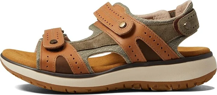 SAS Embark Adjustable Comfort Sport Sandal Women's Sandals Live Oak : 7 N - Narrow (AA), Leather - Image 6
