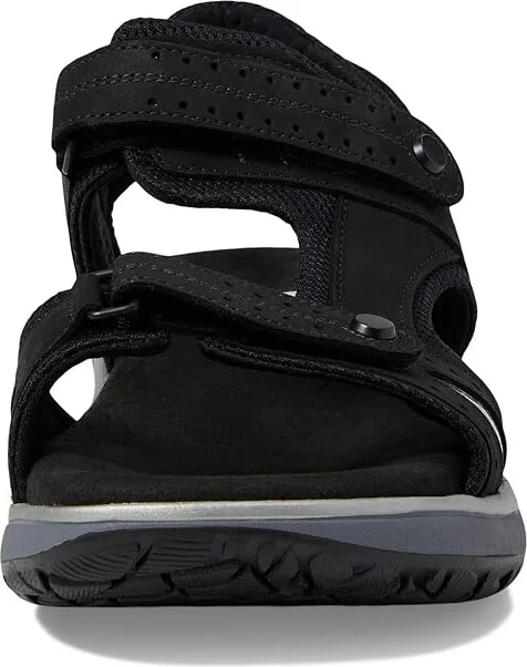 SAS Embark Adjustable Comfort Sport Sandal Women's Sandals Nero : 12 N - Narrow (AA), Leather - Image 3