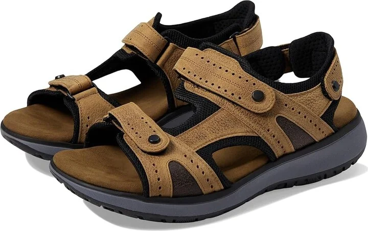 SAS Embark Adjustable Comfort Sport Sandal Women's Sandals Stampede : 7 N - Narrow (AA), Leather