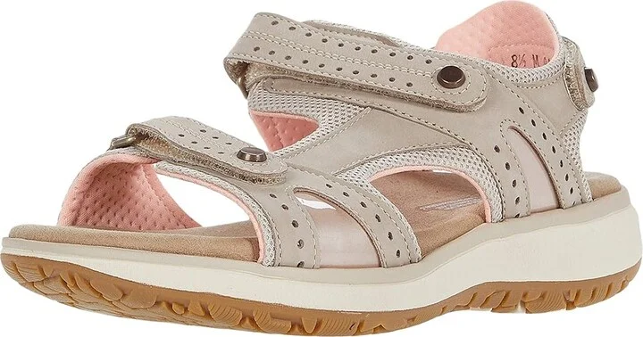 SAS Embark Adjustable Comfort Sport Sandal Women's Sandals Taupe : 7 N - Narrow (AA), Leather - Image 2