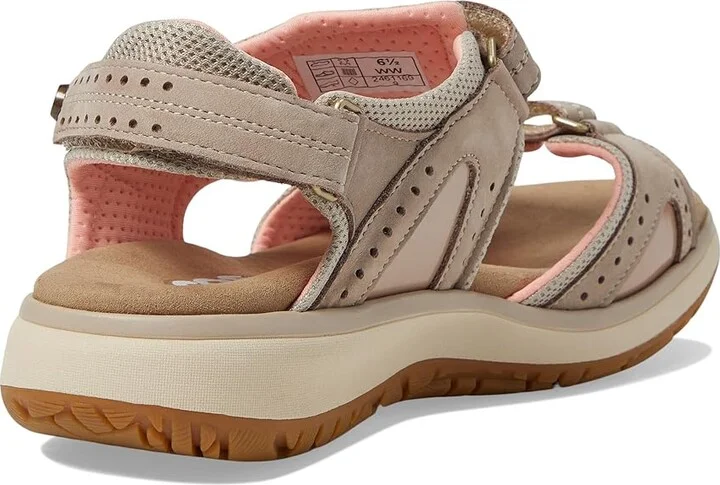 SAS Embark Adjustable Comfort Sport Sandal Women's Sandals Taupe : 7 N - Narrow (AA), Leather - Image 5