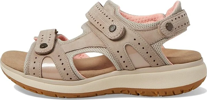 SAS Embark Adjustable Comfort Sport Sandal Women's Sandals Taupe : 7 N - Narrow (AA), Leather - Image 7