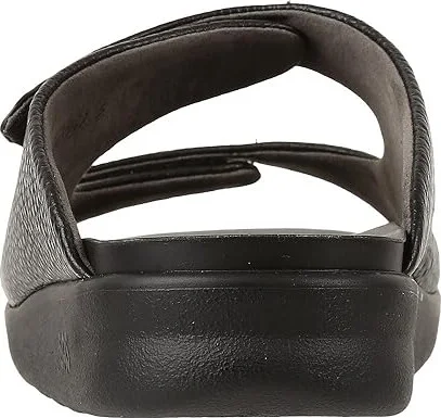 SAS Encore Adjustable Comfort Slide Sandal Men's Shoes Black : 8 W - Wide (E), Leather - Image 5