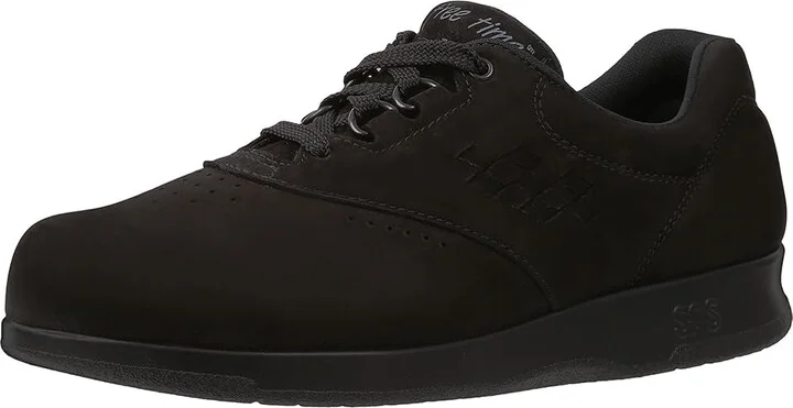 SAS Free Time Comfort Walking Shoe Women's Shoes Charcoal : 6 M - Medium (B), Leather - Image 2