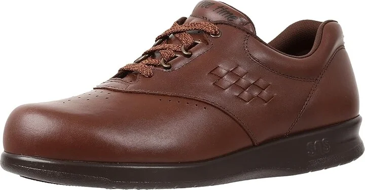 SAS Free Time Comfort Walking Shoe Women's Shoes Teak : 6 S - Slim (AAA), Leather - Image 2