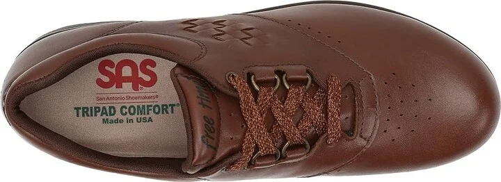 SAS Free Time Comfort Walking Shoe Women's Shoes Teak : 6 S - Slim (AAA), Leather - Image 3