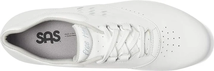 SAS Free Time Comfort Walking Shoe Women's Shoes White : 6 S - Slim (AAA), Leather - Image 3
