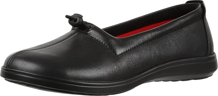 SAS Funk Comfort Slip On Loafer Women's Shoes Black : 7 N - Narrow (AA), Leather - Image 2