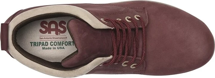 SAS Gretchen Women's Lace up casual Shoes Red/Taupe : 7.5 N - Narrow (AA), Leather - Image 3