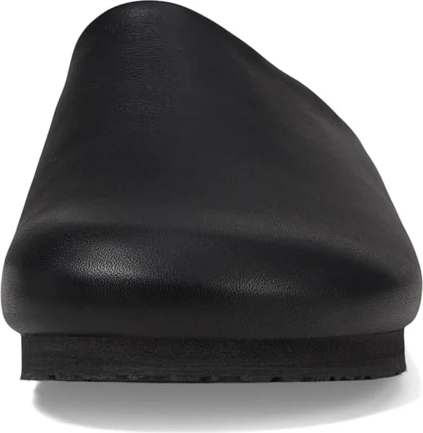 SAS Hinny Comfort Casual Mule Women's Flat Shoes Matte Black : 8 W - Wide (C), Leather - Image 2