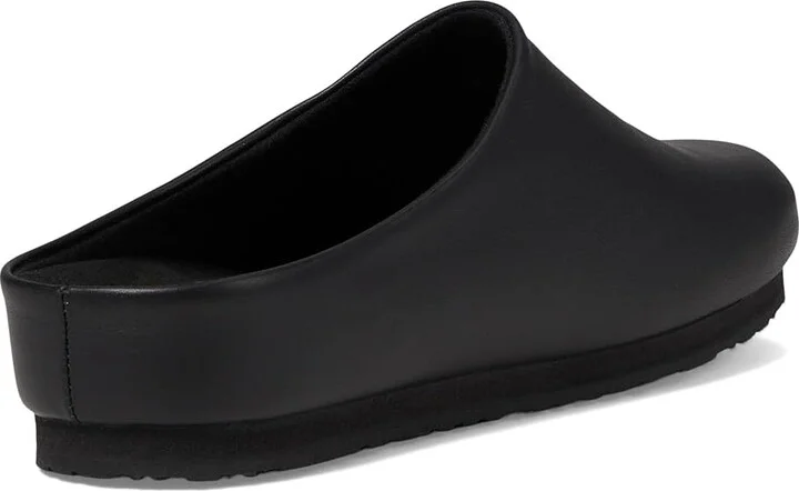 SAS Hinny Comfort Casual Mule Women's Flat Shoes Matte Black : 8 W - Wide (C), Leather - Image 4