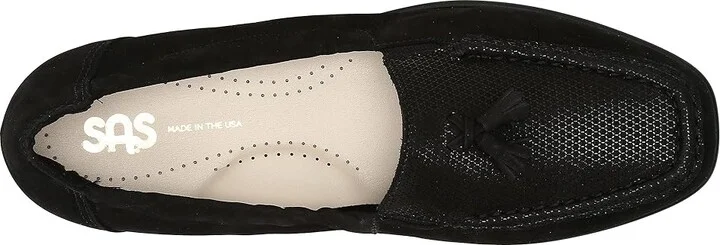 SAS Hope Tassle Loafer Women's Shoes Onyx : 7 N - Narrow (AA), Leather - Image 3