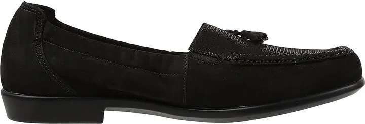 SAS Hope Tassle Loafer Women's Shoes Onyx : 7 N - Narrow (AA), Leather - Image 8