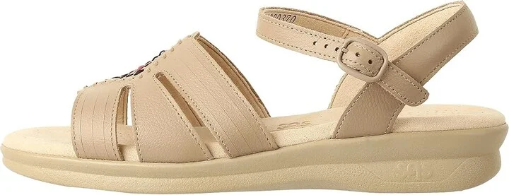 SAS Huarache Comfort Sandal Women's Shoes Natural : 7 N - Narrow (AA), Leather - Image 7