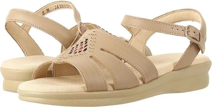 SAS Huarache Comfort Sandal Women's Shoes Natural : 7 N - Narrow (AA), Leather