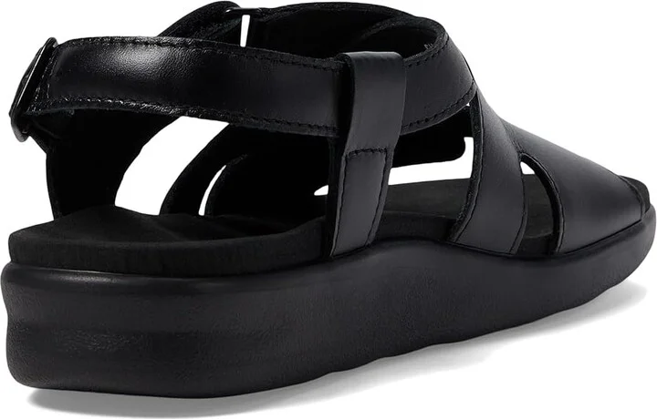 SAS Huggy Adjustable Comfort Sandal Women's Shoes Black : 6.5 N - Narrow (AA), Leather - Image 5