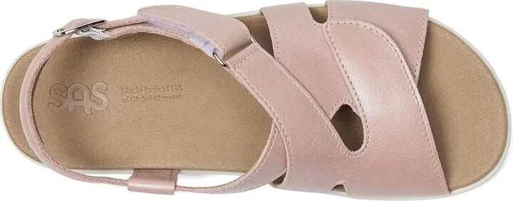 SAS Huggy Adjustable Comfort Sandal Women's Shoes Candy : 10 N - Narrow (AA), Leather - Image 2