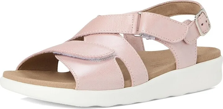 SAS Huggy Adjustable Comfort Sandal Women's Shoes Candy : 10 N - Narrow (AA), Leather - Image 5