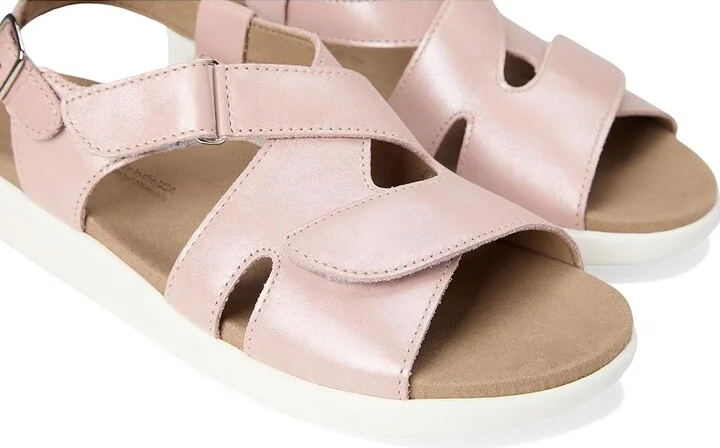 SAS Huggy Adjustable Comfort Sandal Women's Shoes Candy : 10 N - Narrow (AA), Leather - Image 7
