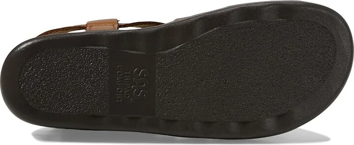 SAS Huggy Adjustable Comfort Sandal Women's Shoes Caramel : 7 N - Narrow (AA), Leather - Image 4