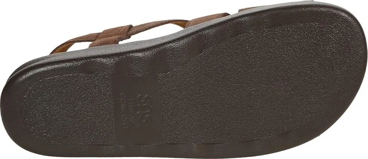 SAS Huggy Adjustable Comfort Sandal Women's Shoes Teddy : 6 N - Narrow (AA), Leather - Image 3