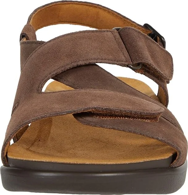 SAS Huggy Adjustable Comfort Sandal Women's Shoes Teddy : 6 N - Narrow (AA), Leather - Image 5